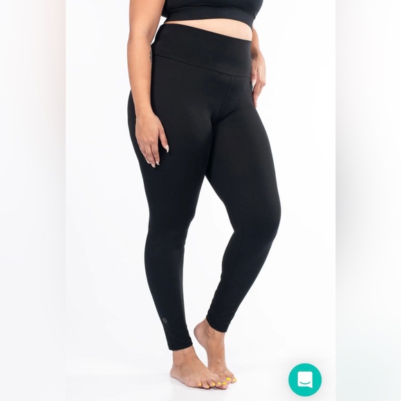 Sweetlegs High Wasted Black Leggings - Picture 3 of 3